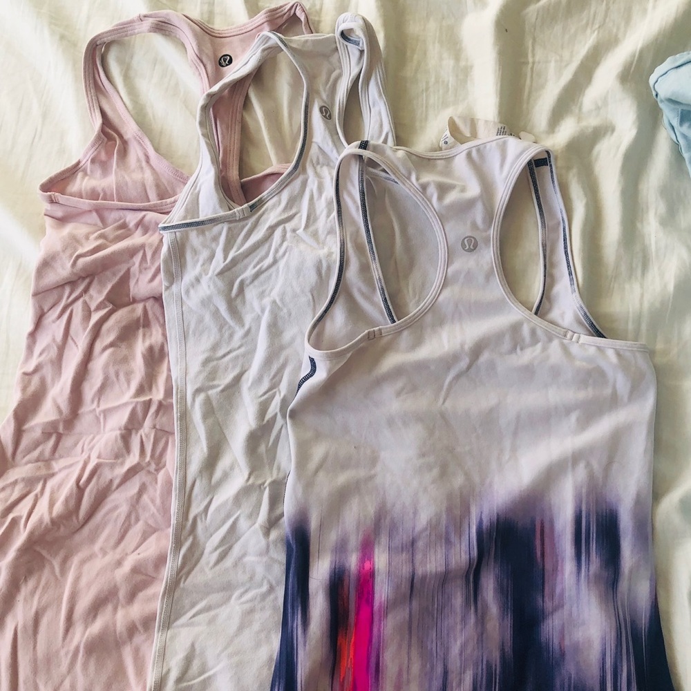Lululemon Extra Long Racerback Tanks - Picture 2 of 4